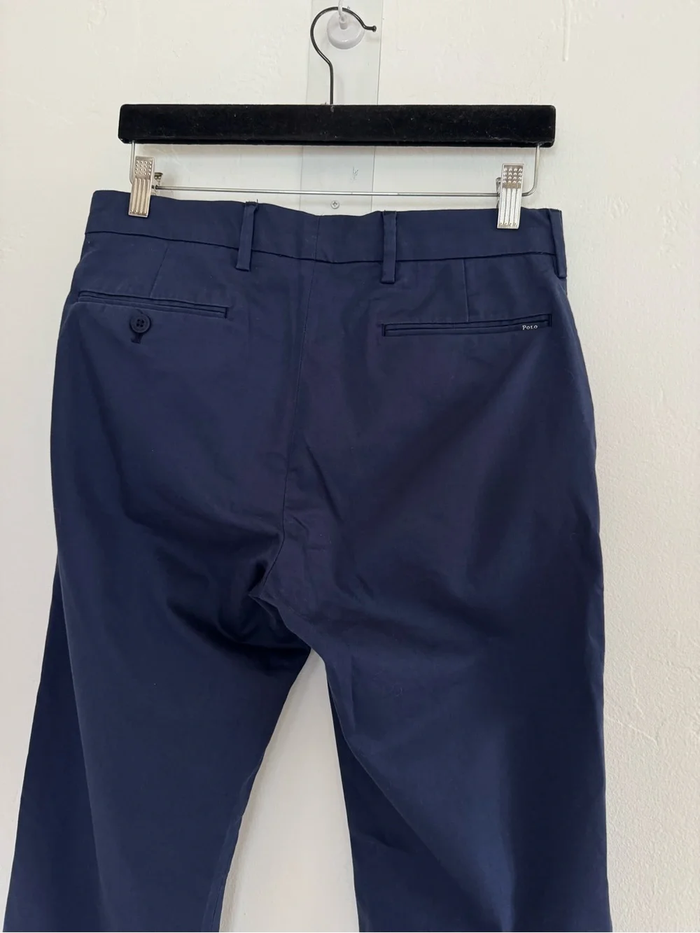 Polo Ralph Lauren Umpire Pant Flant Front Navy Blue Chino